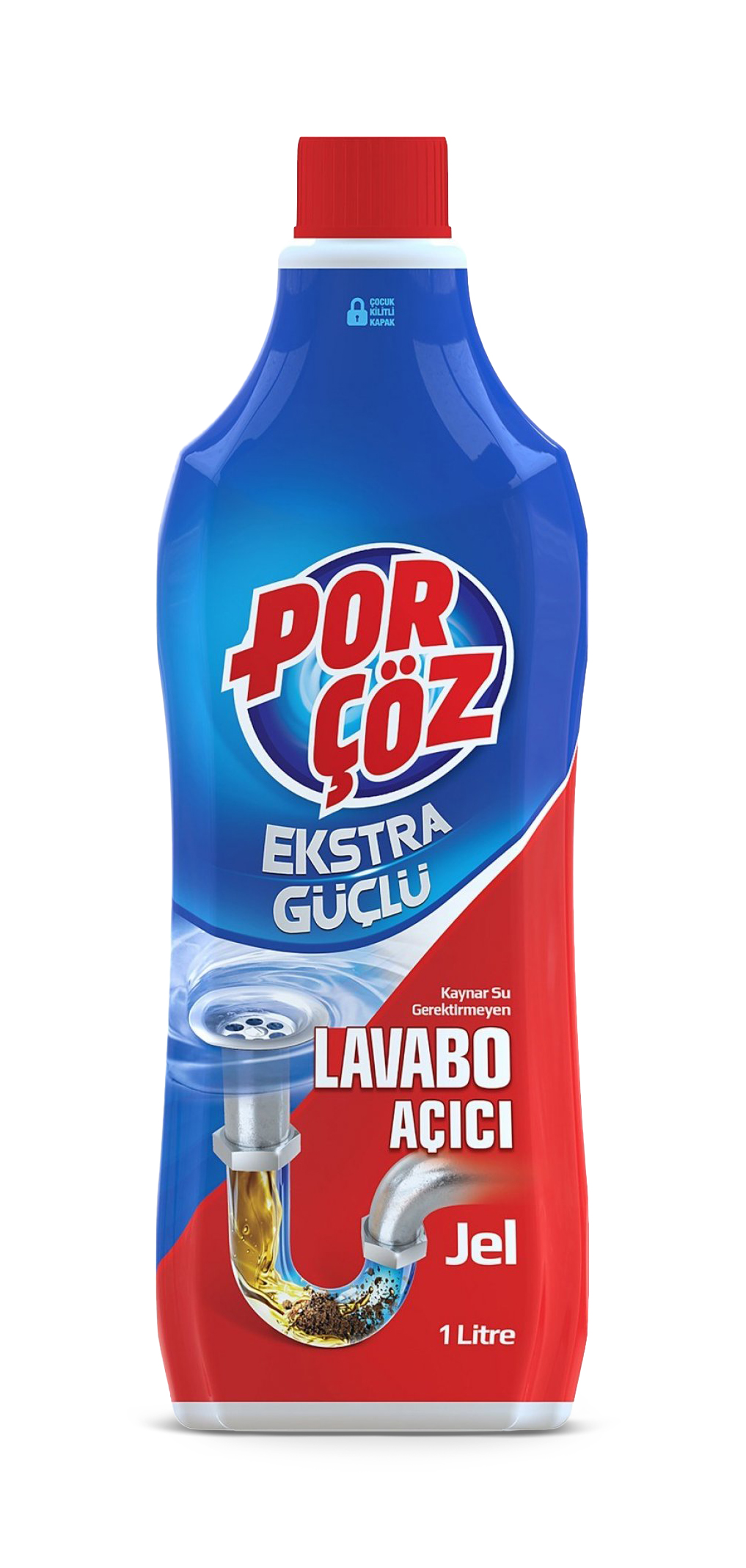 Porcoz гел за отпушване на мивка